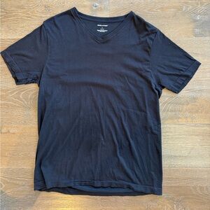 Ministry of Supply Men's Atlas V-Neck Tee / Undershirt Black Large